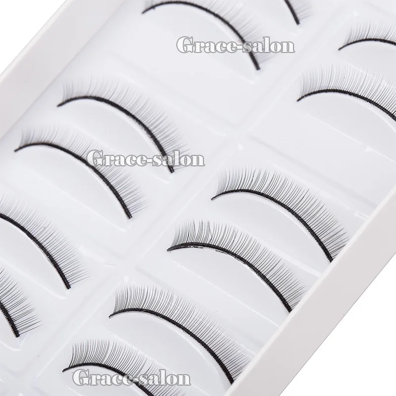 

10 Paris False Eyelashes Eyelash Extension Beginner Training Practice Eye Lashes