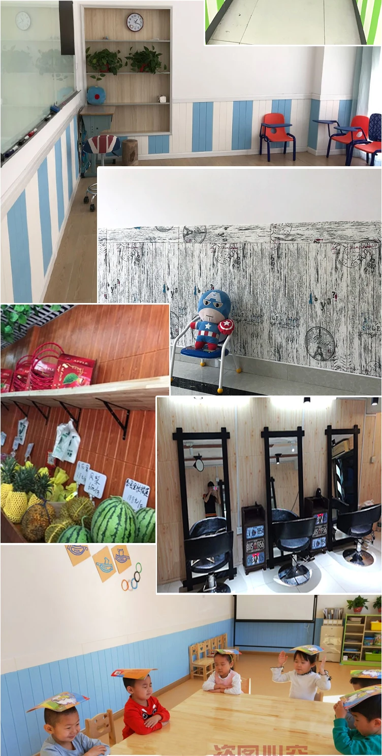 3D деревянные бумажные стерео стены прикрепленные к телевизору фон юбка обои гостиная обои водонепроницаемые стены декорированные спальня