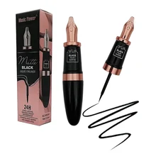 Жидкая подводка для глаз Гладкая натуральная водостойкая стойкая гладкая подводка для глаз авторучка Форма Косметическая ручка