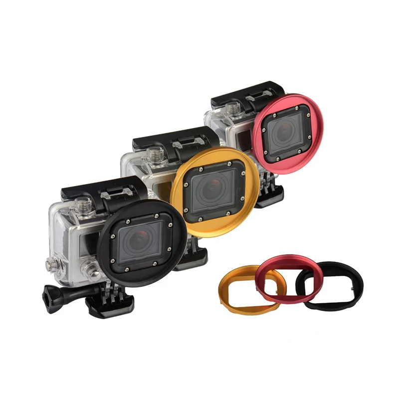 KingMa Gopro 58 мм UV CPL ND фильтр для объектива переходное кольцо для Go Pro Hero 3 Аксессуары для камеры