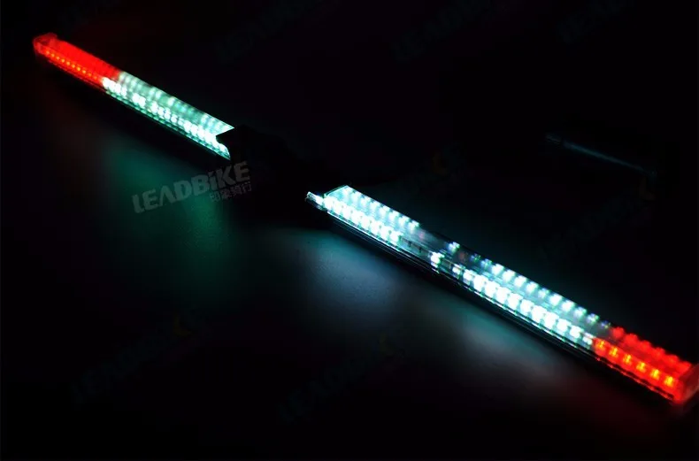 Flash Deal Leadbike New 64 LED RGB Bicycle Wheel Spoke Light Waterproof Programmable DIY Light Bike Smart Lamp Double-sided Display Pattern 13