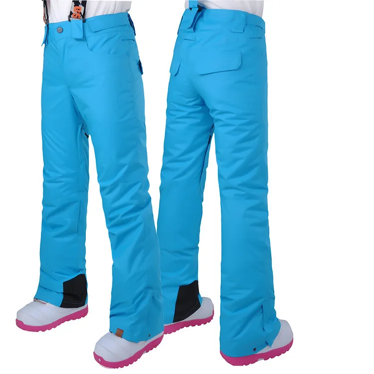 Бренд Gsou зимние женские лыжные брюки водонепроницаемые ветрозащитные брюки для сноубординга женские зимние брюки зимние теплые брюки лыжные брюки