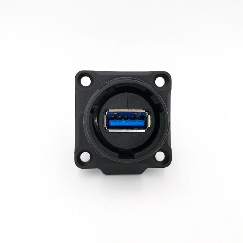 Водонепроницаемое гнездо USB 3 0 с защитой от воды IP67 H24|Соединители| |