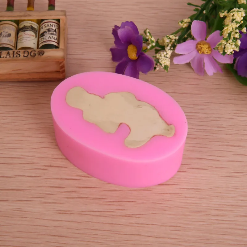 3D Cute Baby Silicone Mold Confectionery Tools Lace Mold Fondant Cake Decorating Tools for Pastry Baking