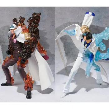 

One Piece Anime Figures Sakazuki Duel Kohza PVC Action Figure General Battle version Collection Model Toys