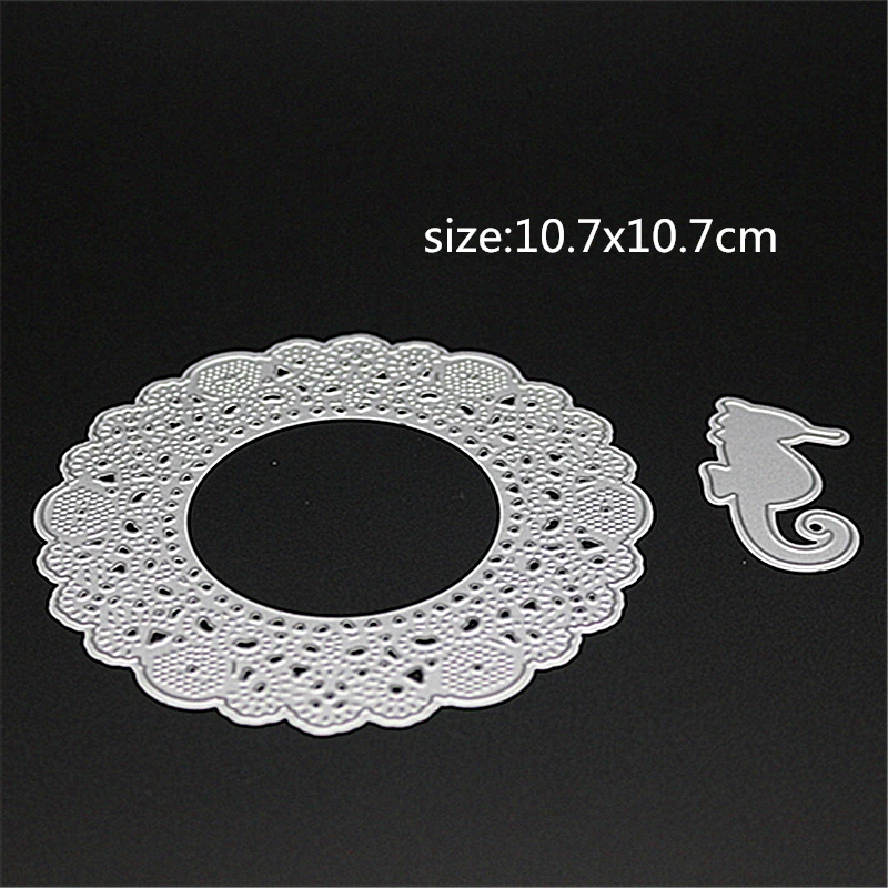 

Floral Pattern Metal Cutting Dies for Scrapbooking Photo Album Embossing DIY Paper Cards Making Decorative Stencil Craft