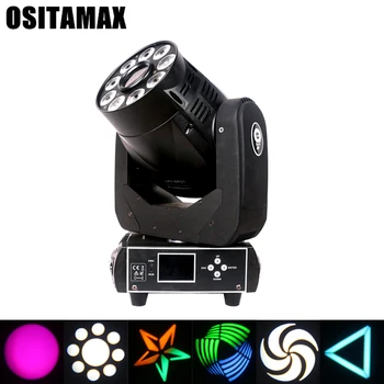 

High power LEDs 9*12W RGBWA+UV 6in1 Wash profession stage performance Disco DJ Club Bar KTV Family Party Light Show