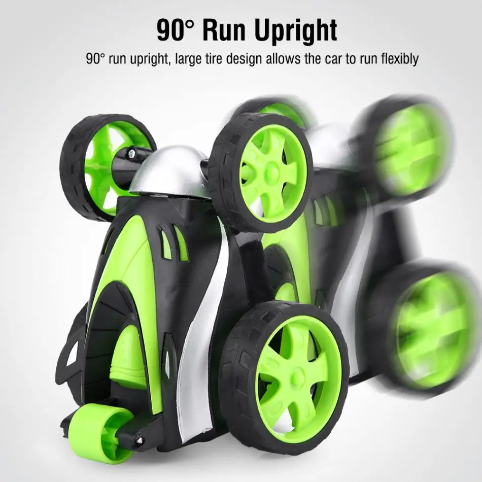 Беспроводной пульт дистанционного управления Tumbling Stunt Car Toys 360 Tumbling роликовая вращающаяся игрушка Радиоуправляемый автомобиль игрушки для детей подарок для мальчика горячая распродажа
