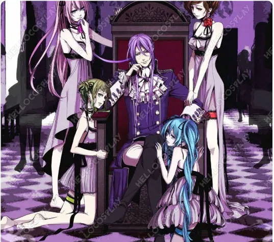 Вокалоид 2 The Seven Deadly Sins Madness of Duke Venomania Hatsune платье Miku H008|mad dresses|hatsune miku dressmiku dress |