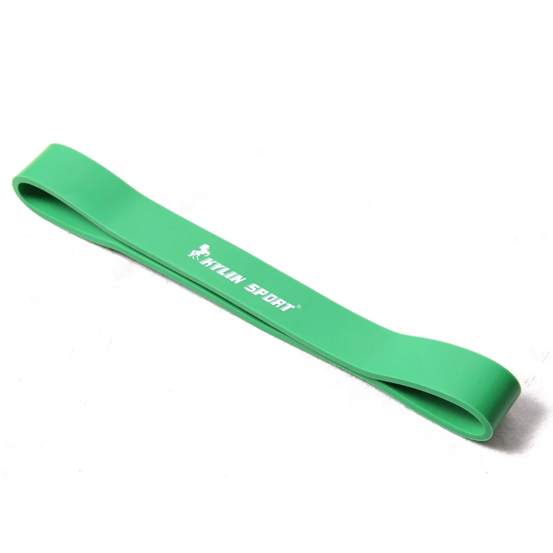 

gym strength training green latex resistance bands pull up resistance loop latex band for wholesale and free shipping