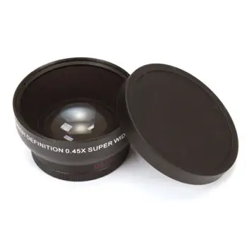 

49mm Digital High Definition 0.45x Wide Angle & Macro Conversion Lens for Sony NEX-3 NEX-5 NEX-6 NEX-7 Camera 18-55mm lens