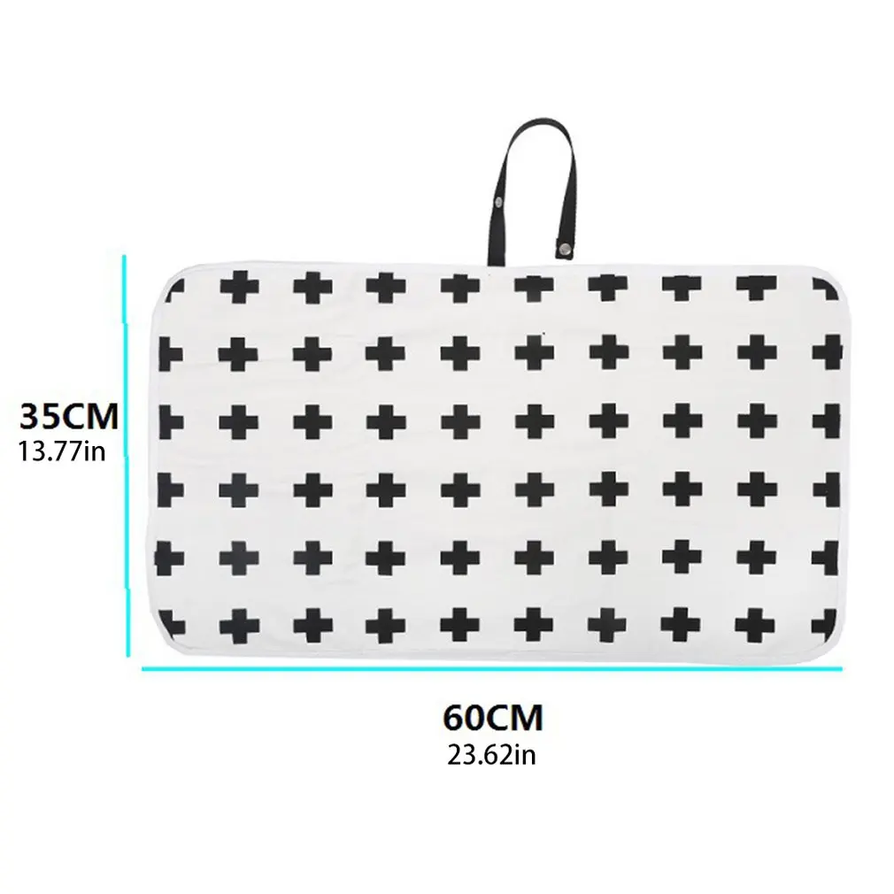 Многофункциональный портативный складной моющийся дорожный подгузник Пеленальный Коврик для пеленания водонепроницаемый Детский напольный коврик сменный игровой коврик