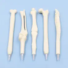 5 шт 0,7 мм Новинка Ручка для письма Кость шариковая ручка в форме цветка ручка подарок школьные офисные канцелярские принадлежности синий заправка