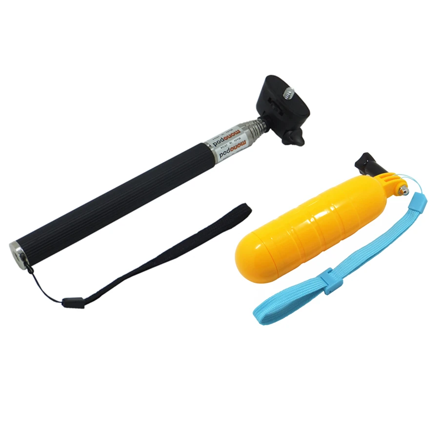 Koop Bobber Drijvende + Zelf Stick Sets, mount Voor gopro hero 5 4 go pro accessoires Set Action sport Camera gopro hero 4 macka yi 4 k