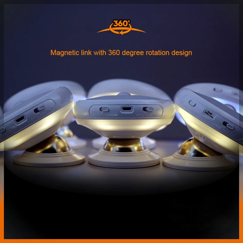 

LED battery light control human body infrared sensor light dormitory reading light outdoor tent night light