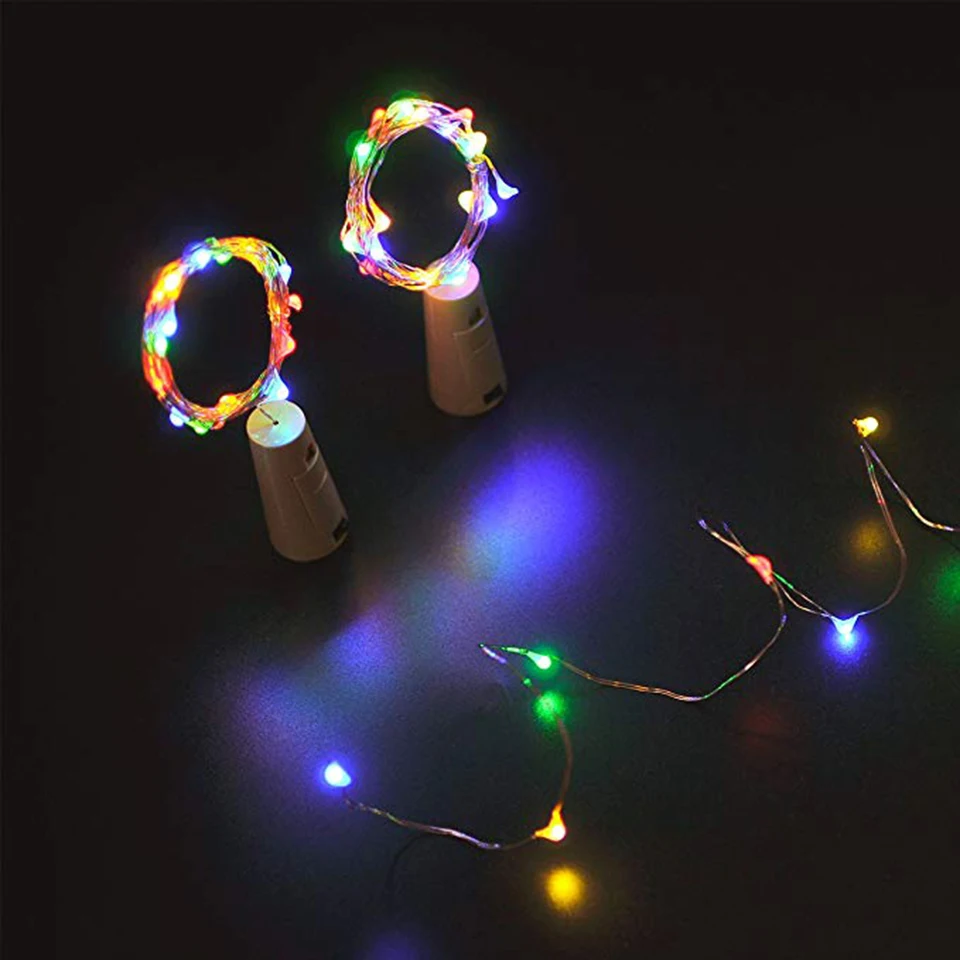 5V 1/2/5/10M Copper Wire LED String Lights Vanity light Holiday lighting Fairy Lights Xmas Garland For Wedding Party Decoration