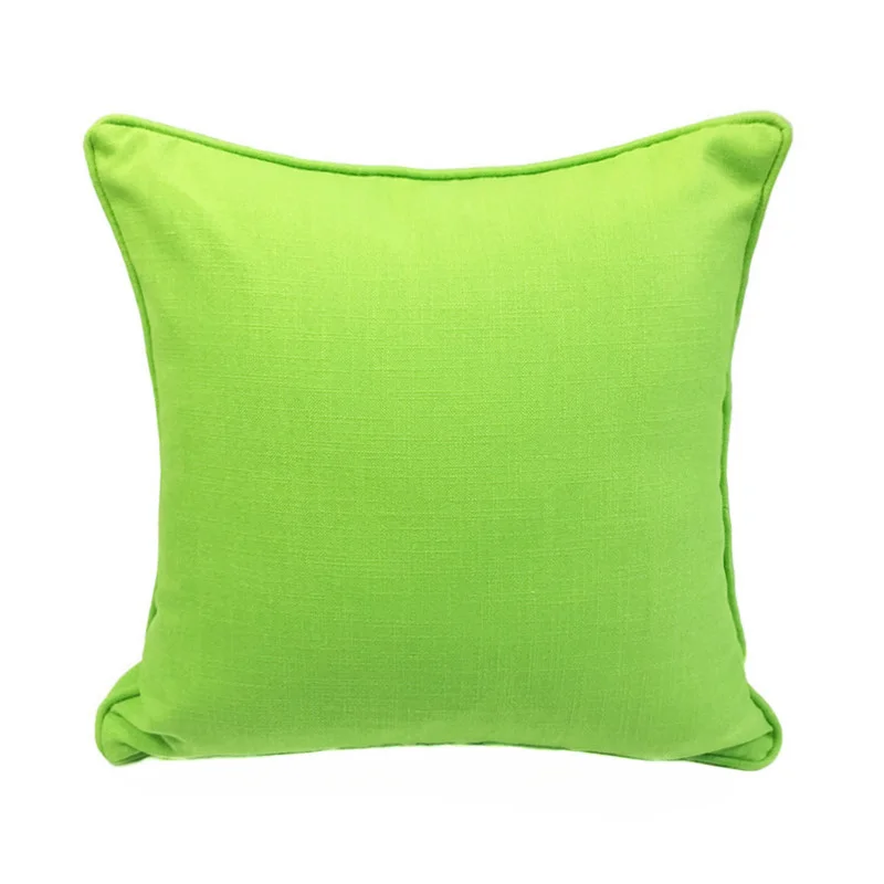 Buy Free Shipping Modern Apple green Linen like