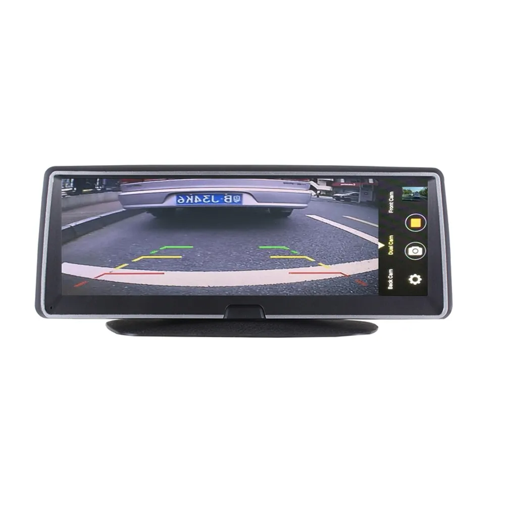 CARRVAS Автомобильный gps навигатор Android 5,1 4G 7,8" Автомобильный видеорегистратор камера wifi 1080P видео рекордер Dash Cam мониторинг парковки Bluetooth