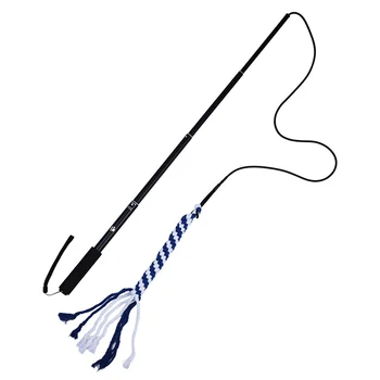 

Extendable Flirt Pole Rope Tug Dog Toy Braided Cotton Blend Rope Indoor Interactive Training Toy for Pulling Chasing Chewing