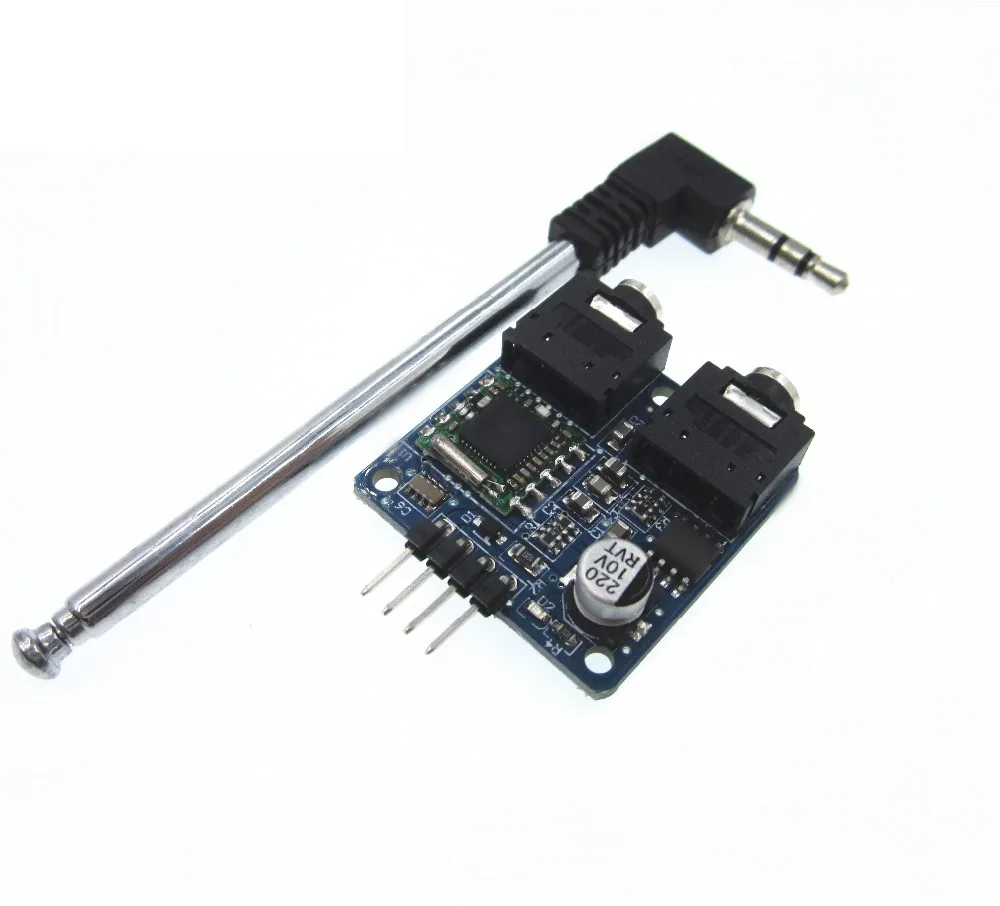 

TEA5767 FM Stereo Radio Module for 76-108MHZ With Free Cable Antenna