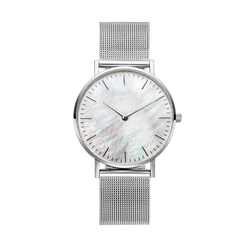Mavis Hare серебряный белый и черный циферблат сетки для женщин часы нержавеющая сталь наручные часы с кристаллами манжеты браслет как подарок