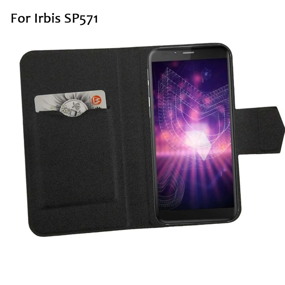 

5 Colors Hot! Irbis SP571 Case Phone Leather Cover,Factory Price Protective Full Flip Stand Leather Phone Shell Cases