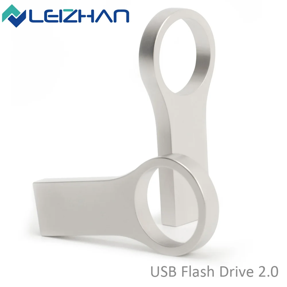 

LEIZHA Keychain USB Flash Drive 16gb Metal Pen Drive 8GB Pendrive Computer U Disk 64GB Memory Stick Laptop Drive USB 2.0