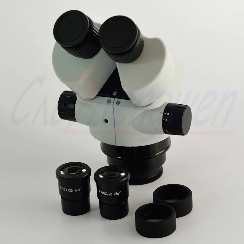 FYSCOPE 7X-45X бинокулярный стерео зум-микроскоп на одной руке Boom Stand monther board inspect scope+ светодиодный светильник 60 шт