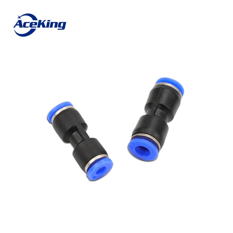

Pneumatic joint PU4mm PU6mm PU8mm PU10mm PU12mm PU16mm outer diameter hose one-touch push-through gas fittings plastic quick joi