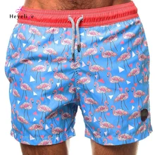 Жаркое лето мужские доска Шорты печати Плавание Шорты до колена пляжные шорты высокое качество быстросохнущая Праздничная пляжная одежда Surf Шорты