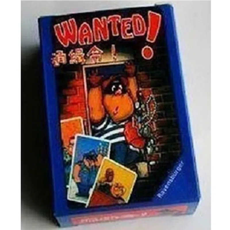 

Wanted ! Board Game 3-5 Players Family Small Size Cards Games Entertainment Indoor Educational Toys