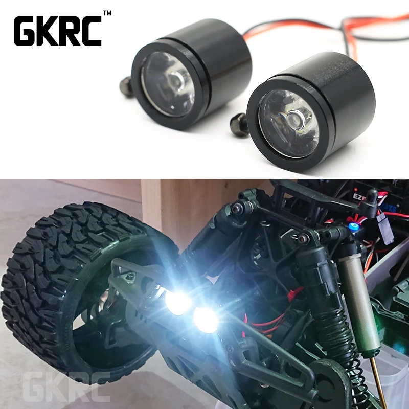 Модель фар 3 Вт прожекторы Прожекторы для 1/10 RC Гусеничный автомобиль TRX4 SCX10 D90