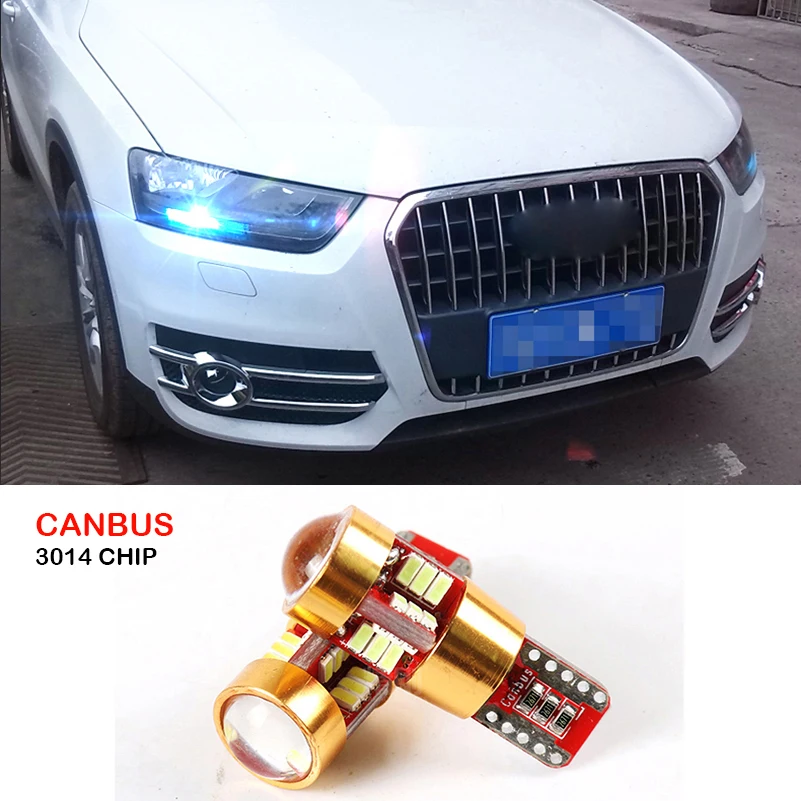 Для AUDI A2 A3 8L 8P A4 B5 B6 A6 4B 4F A8 D2 TT C5 C6 Canbus без Ошибок T10 W5W SMD 3014 27 светодиодсветодиодный