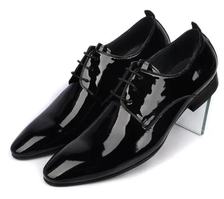 Туфли Мужские Лакированные Черные Купить