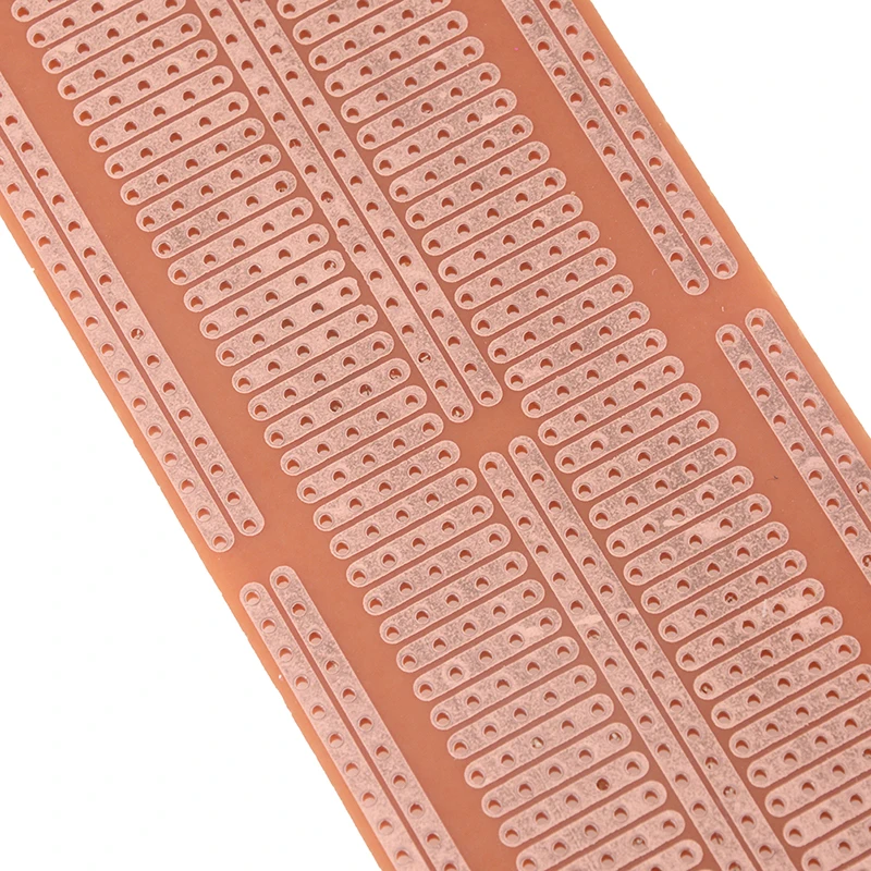 10x DIY Прототип бумага PCB Универсальный Эксперимент Матрица платы 4,8x13,3 см