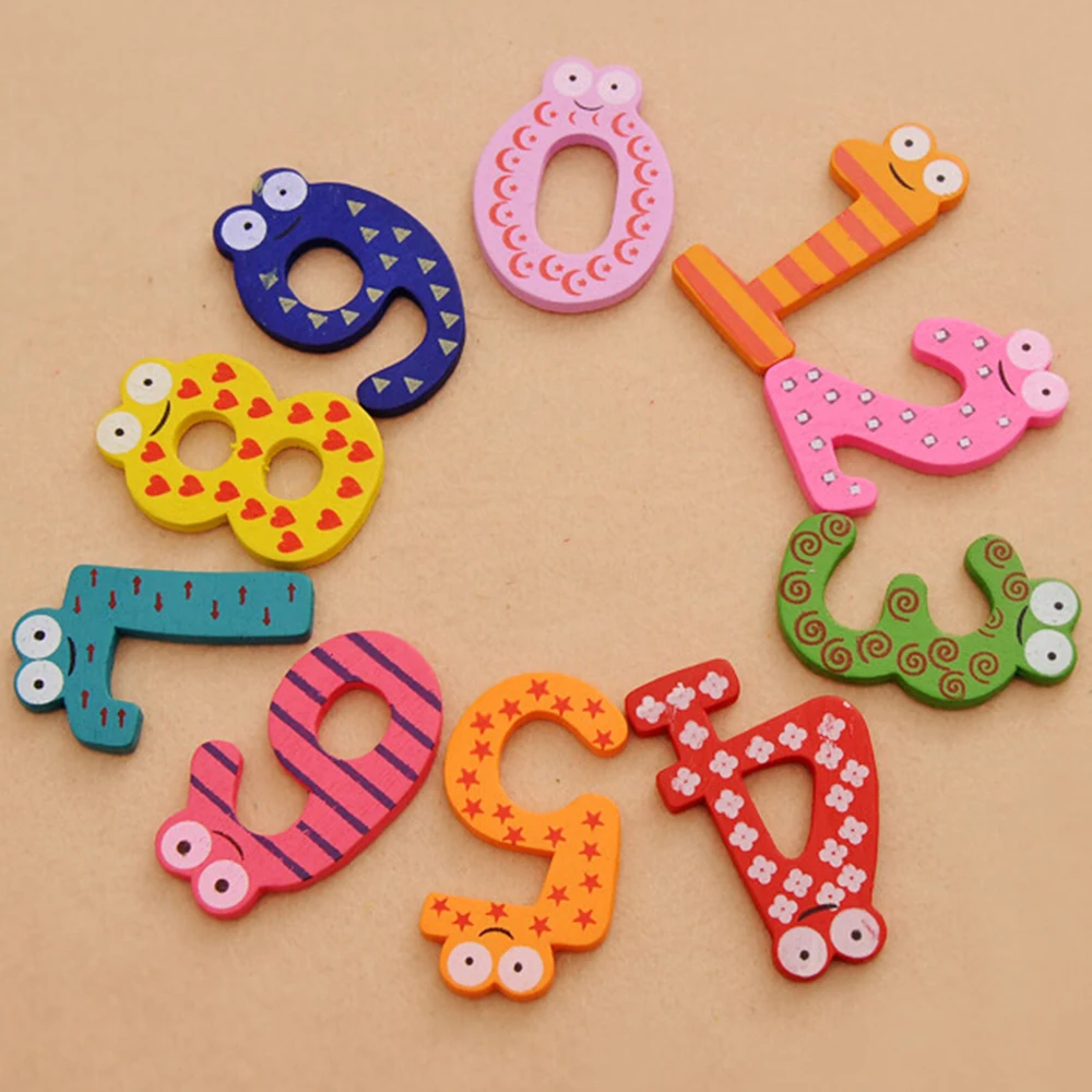 Math Toys Learning & Education 0-9 numbers with Magnetic Wooden Number Math Set for Kids Children Preschool Home school gift Math Toys Learning & Education 0-9 numbers with Magnetic Wooden Number Math Set for Kids Children Preschool Home school gift