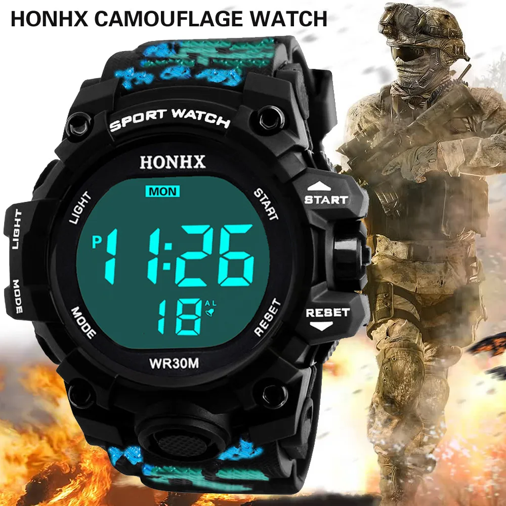Digital Watch Luxury Brand Men Analog Digital Military Army Sport LED Waterproof Wrist Watch Reloj Hombre Digital Watch Luxury Brand Men Analog Digital Military Army Sport LED Waterproof Wrist Watch Reloj Hombre