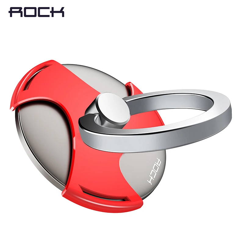 Fidget Spinner Ring Holder For iPhone X 8 7 6, ROCK High Speed Finger Spinner Mobile Phone Holder 360 Degree For Samsung holder