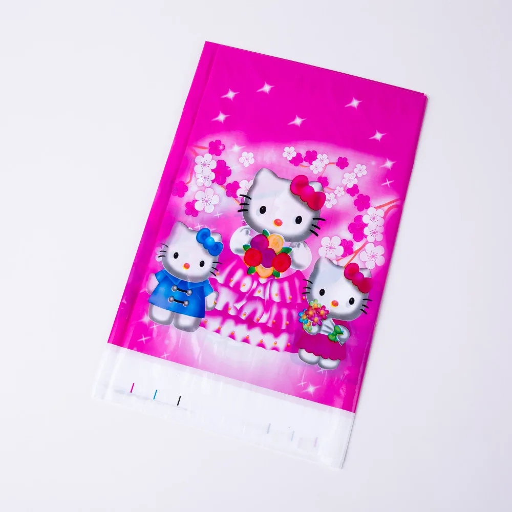 

1PCS Hello Kitty Tablecloth Party Decoration Baby Shower Girl Wedding Decor Anniversary Celebration Activity Goods For Supplier