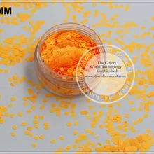 TCF504 неоновые оранжевые цвета 2,0 мм Размер устойчив к растворителям блеск для пилка для ногтей или другого DIY украшения