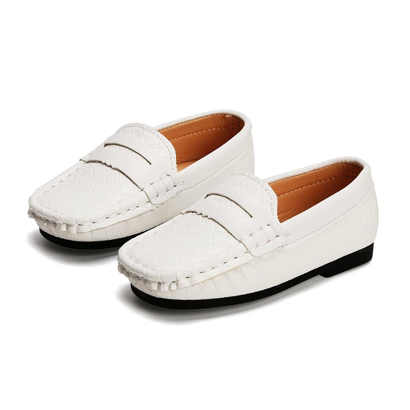 girls slip on loafers