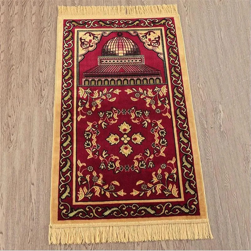 2016-red-blue-green-blanket-65-110cm-New-Muslim-Multicolor-Pocket-Size-Prayer-Travel-Rug-Islamic (2)