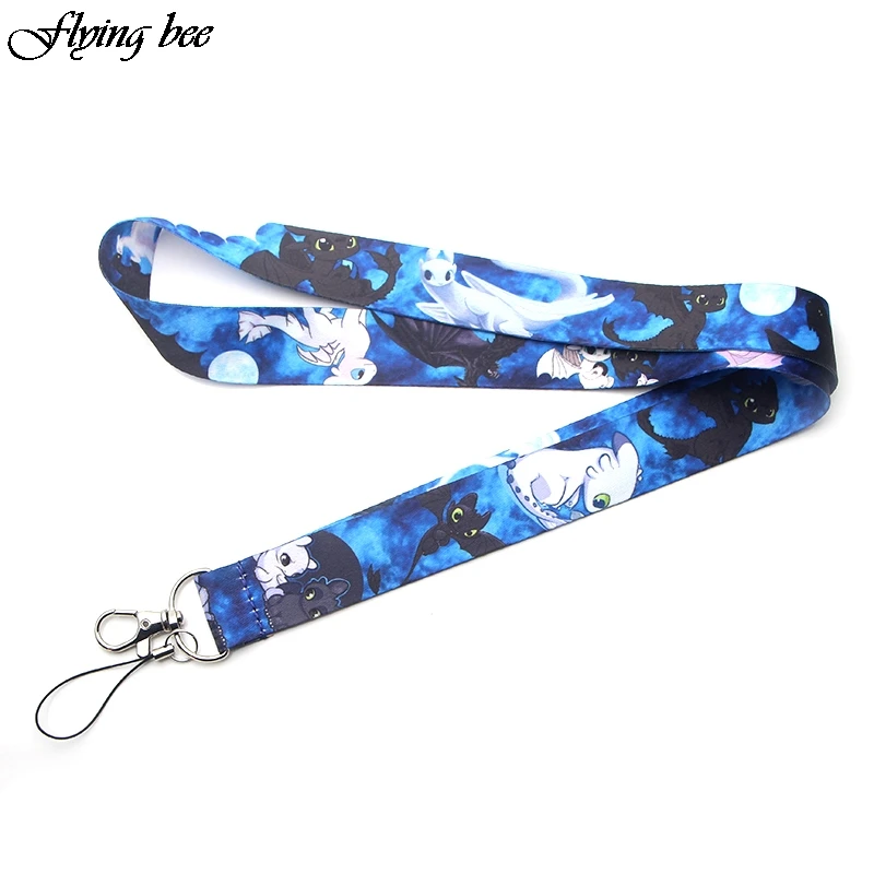 

Flyingbee anime Animated Lanyard Badge ID Lanyards/ Mobile Phone Rope/ Key Lanyard X0067