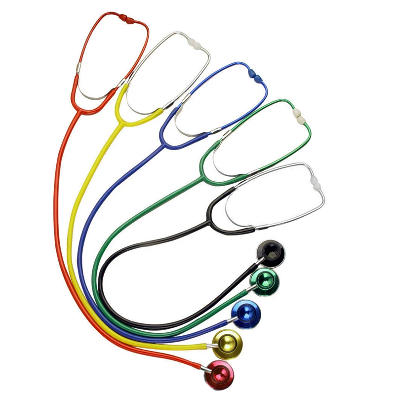 

Classic Color Blood Pressure Dual Head Cute EMT Doctor Student Pink Cardiology Vet Nurse Clinic Medical Device Stethoscope