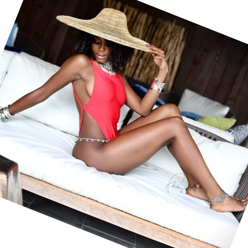 

High Leg Sexy Swimwear Women One Piece Thong Swimsuit 2018 Trikini High Waist Bikini Brazilian Bathing Suit Push Up Swim Wear