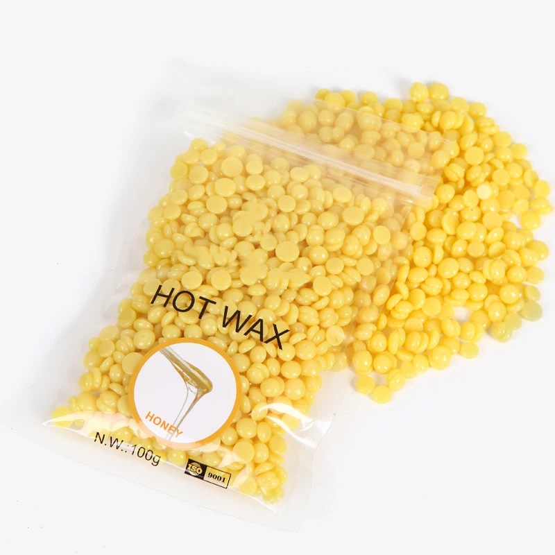 1 Bag 100g Depilatory Film Hard Wax Pellet Brazilian Beans For Body Beauty Hair Removal No Strip Waxing Beads Legs Epilation