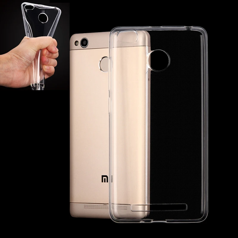 

TPU Case For Xiaomi Redmi 3 Pro/Redmi 3S Phone Case,Transparent Soft Back Cover For Xiaomi Redmi 3S Pro 5.0'' BiNFUL