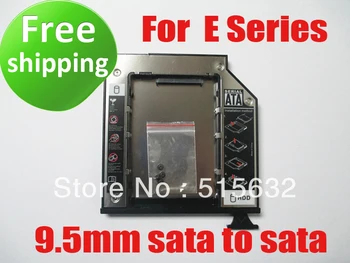 

New SATA 2nd HDD caddy adapter for DELL E Series Latitude E6400 E6500 9.5mm