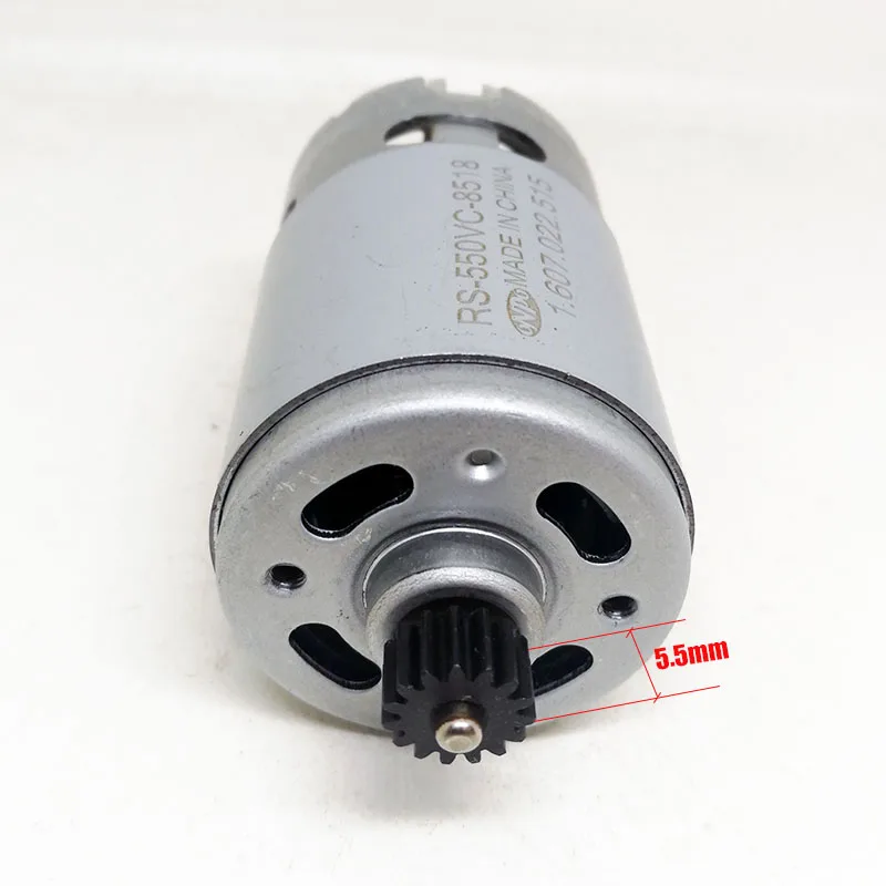 10 8 V 15 зубов RS 550VC 8518 BOSCH для двигателя GSR10.8V LI 3601J920E0 Электрический дрель шуруповерт
