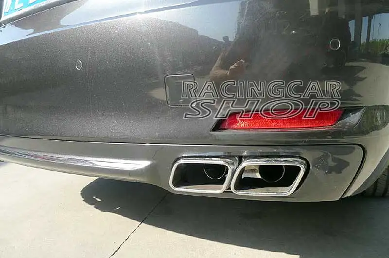 BMW F01 F02 730 740i 740Li 750i 750L Change To 760 High Quality QUAD EXHAUST REAR DIFFUSER 2010UP